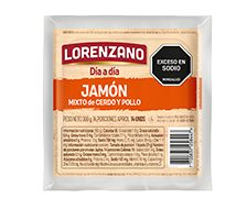 Jamón mixto de cerdo y pollo todero